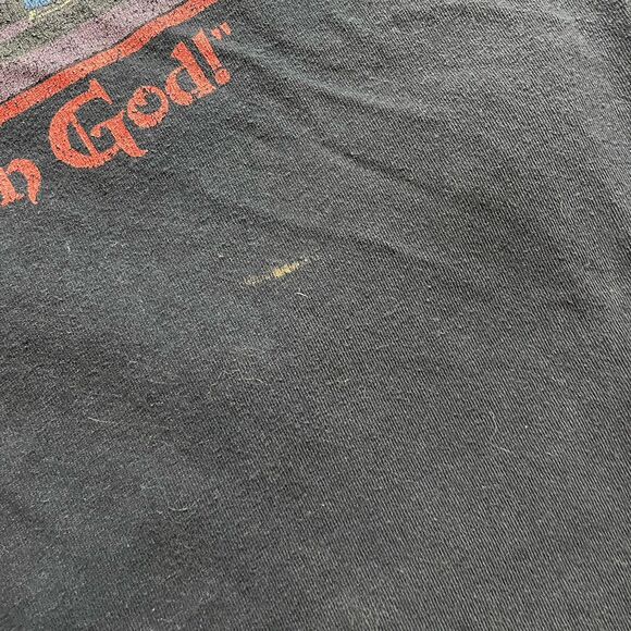 Steven Rhodes "Trust In God" Black T-shirt Cthulu Lovecraft Mythos Men's XXL - Picture 3 of 5